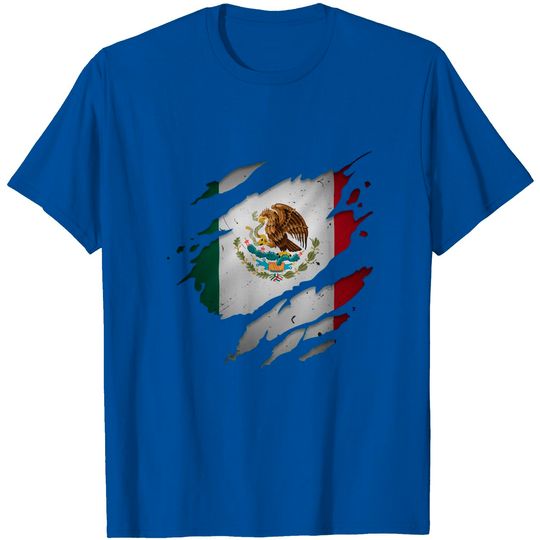 Discover Proud Mexican Flag T-Shirt
