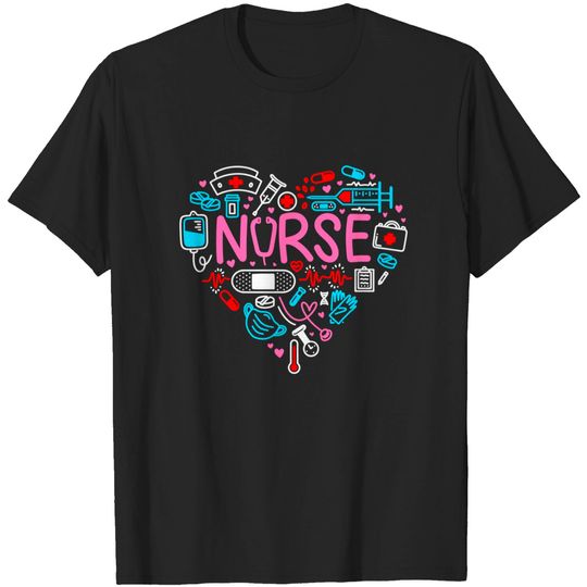 Discover Nurse Love Nursing Student RN Life T Shirt
