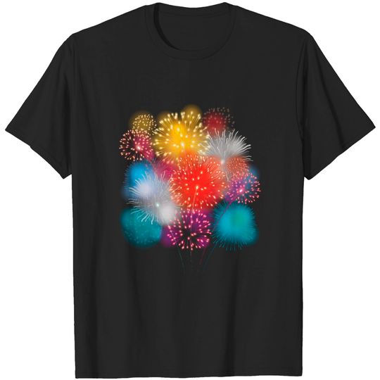 Discover Fireworks Pyro Explosion T Shirt