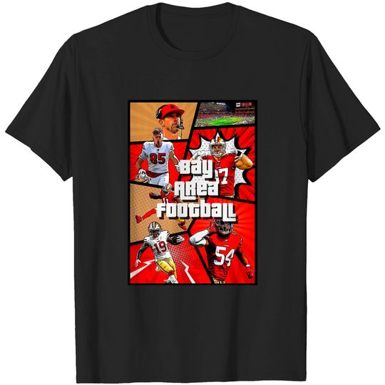 Discover Bay Area Football Kyle Shanahan T-Shirts