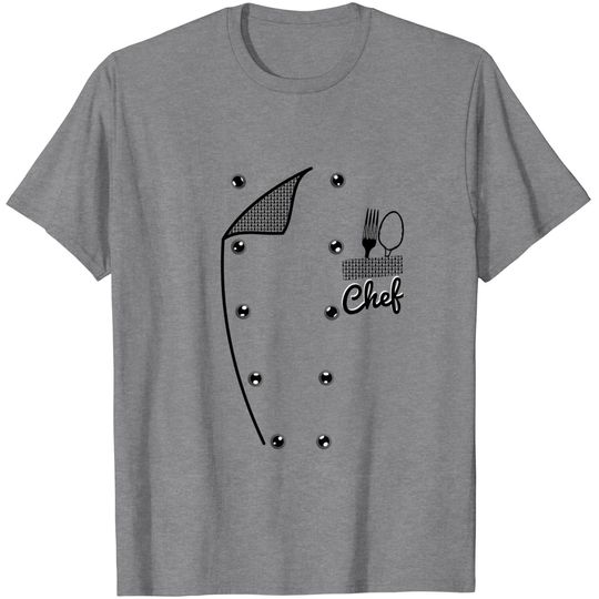 Discover Funny Chef Costume Jacket T-Shirt