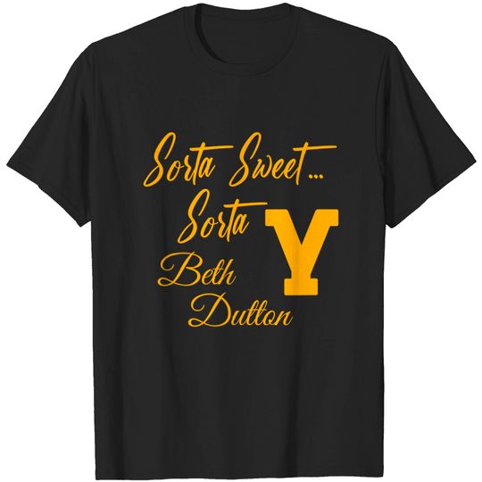 Discover Womens Sorta Beth Funny Dutton Gifts - Ranch Stone Rip Vintage T-shirt