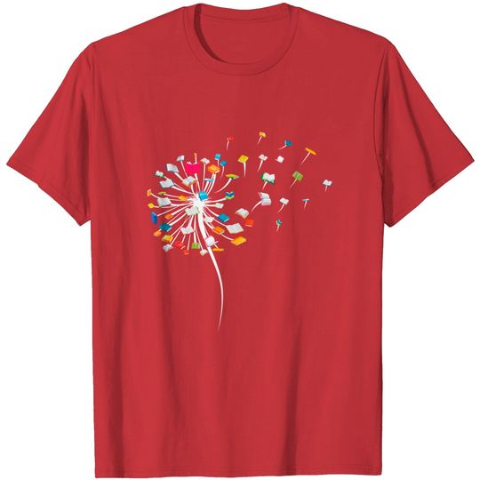 Discover Dandelion Books Gift For Reading Lover T-Shirt