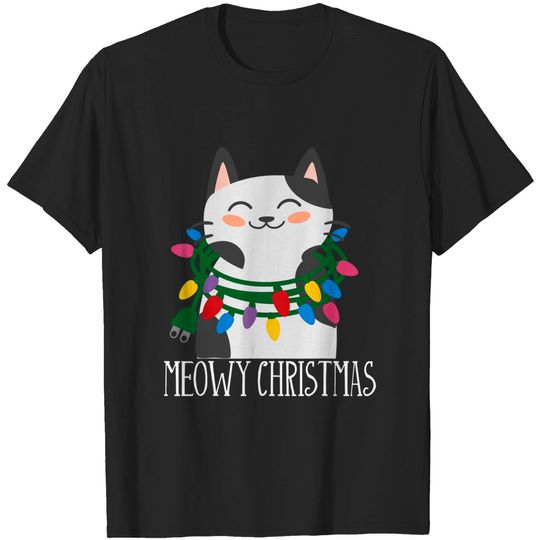 Discover Meowy Christmas Holiday T-Shirt