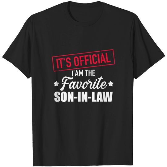 Discover Favorite Son-In-Law From Mother-In-Law T-Shirt