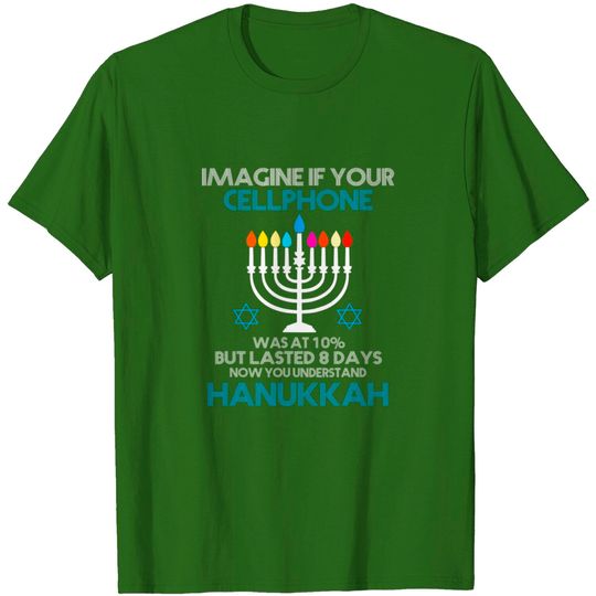 Discover Hanukkah Gifts Cellphone Chanukkah T-Shirt