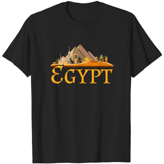 Discover Pyramids Egypt T Shirt