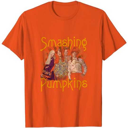 Discover 80s Band Smashings Pumpkins Alternative Music Fan Lovers T Shirt
