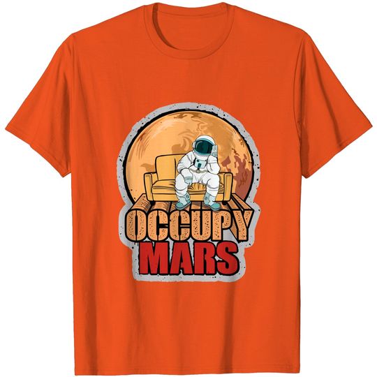 Discover Elon Musk Occupy Mars T Shirt