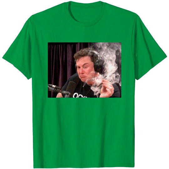 Discover Elon Musk Smokes Short Sleeve T Shirt