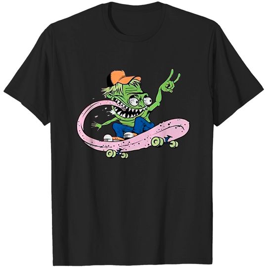 Discover Pop Threads Skateboard Monster T Shirt