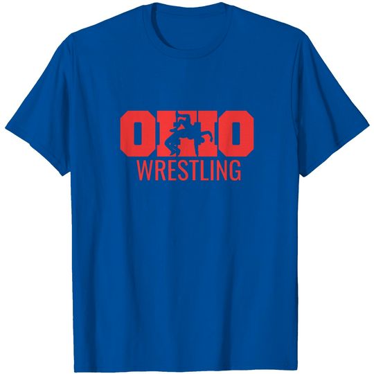Discover State of Ohio Wrestling Freestyle Wrestler Gear Sports T Shirt