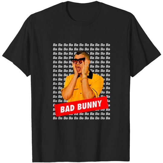Discover Acid Lemon Bad Bunny Merch Bad Bunny T-Shirt Black