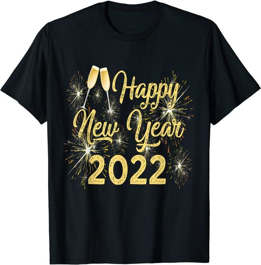 Discover Happy New Year 2022 Party Men Women New Years Eve Holiday T-Shirt