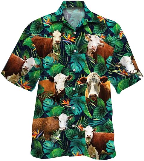 Discover Cow Lover Hawaiian Shirts - Summer Hawaiian Shirts