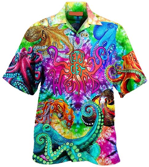 Discover Octopus Let's Get Hawaiian Shirt