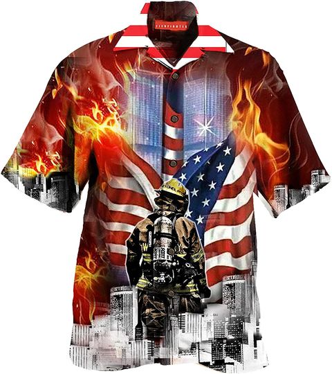 Discover Always Remember Firefighter Hawaiian Shirt