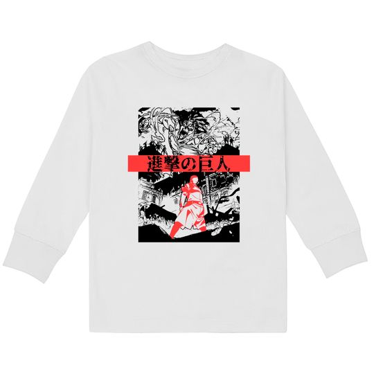 Discover Annie Leonhart Attack On Titan Poster Season 4 Kids Long Sleeve T-Shirt