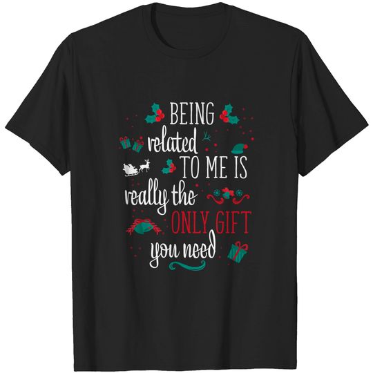 Discover Funny Christmas XMAS Women Men Couples Christmas T-Shirt