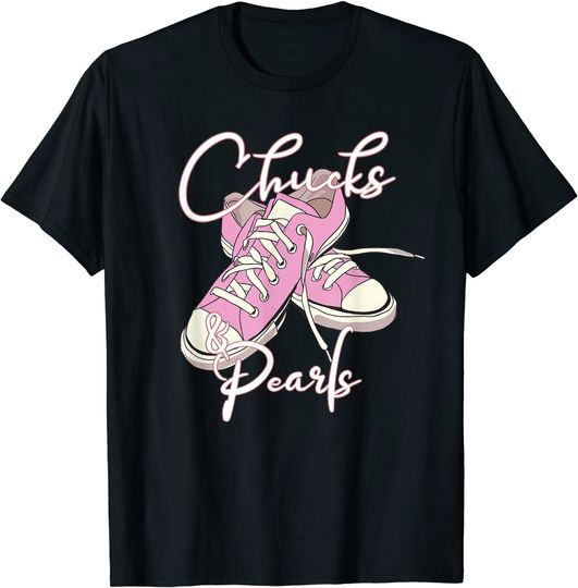 Discover Chucks And Pearls T-Shirt Chucks And Pearls