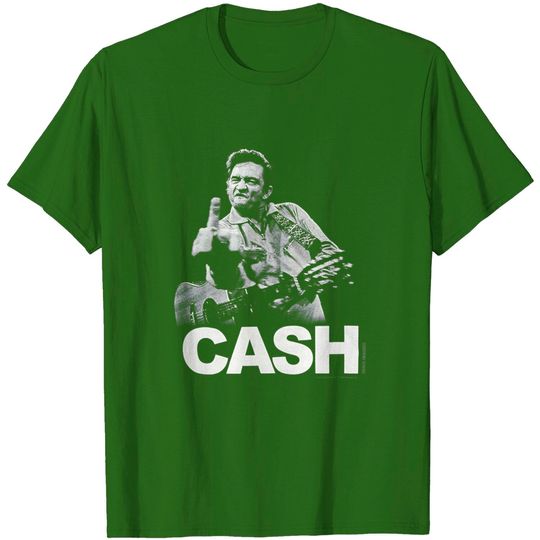 Discover Johnny Cash The Bird T-Shirt