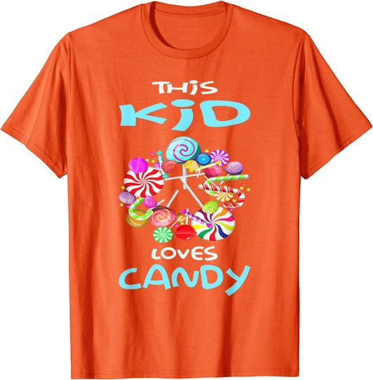 Discover Lollipop For Kids T-Shirt This Kid Loves Candy I Lollipop I Kids I Candy