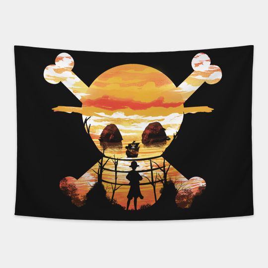 Discover Straw Hat Crew - One Piece - Tapestry