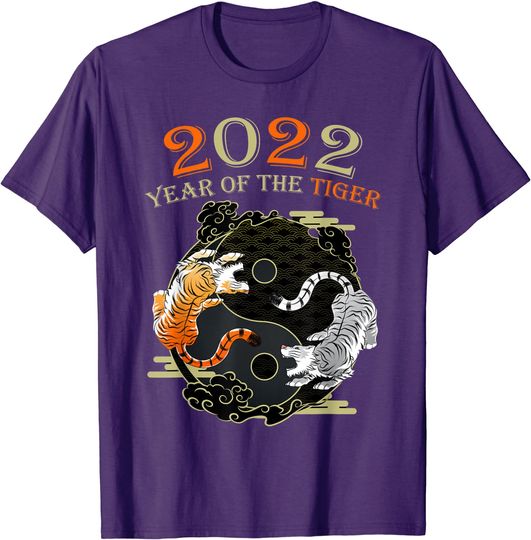 Discover Happy Great Chinese New Year 2022 Year Of The Tiger T-Shirt
