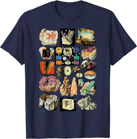 Discover Crystal T-Shirt Minerals Gems And Crystals Rock Collecting Geology