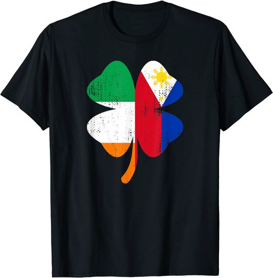 Discover Irish Filipino Flags St Patricks Day T-Shirt