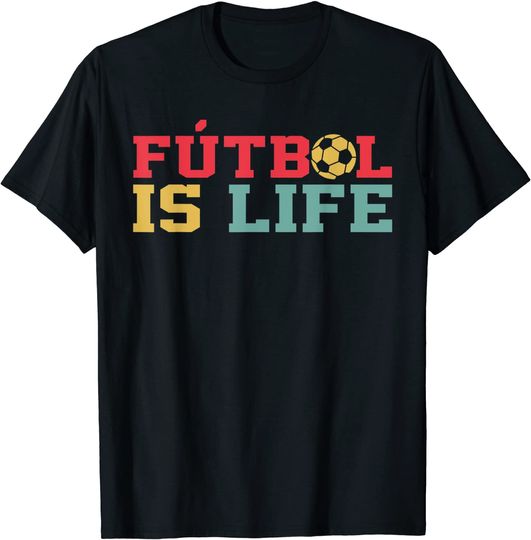 Discover Futbol Is Life Vintage T-Shirt