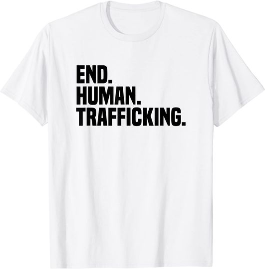 Discover End. Human. Trafficking. Stop Human Trafficking T-Shirt