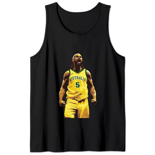 Discover Patty Mills Boomers Basketball Australia Tank Tops
