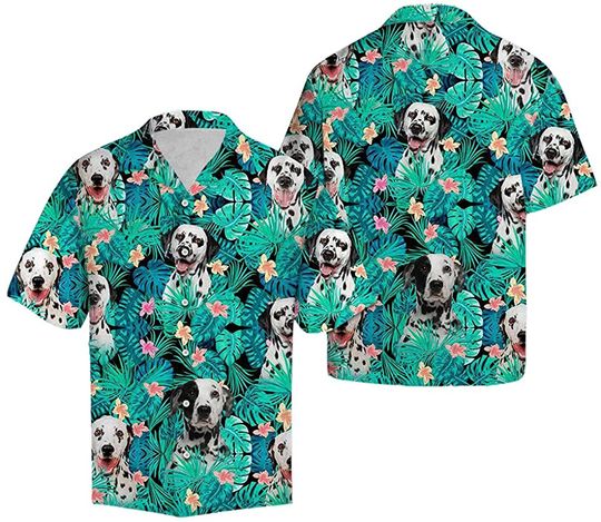 Discover Dalmatian Tropical Hawaiian Shirt