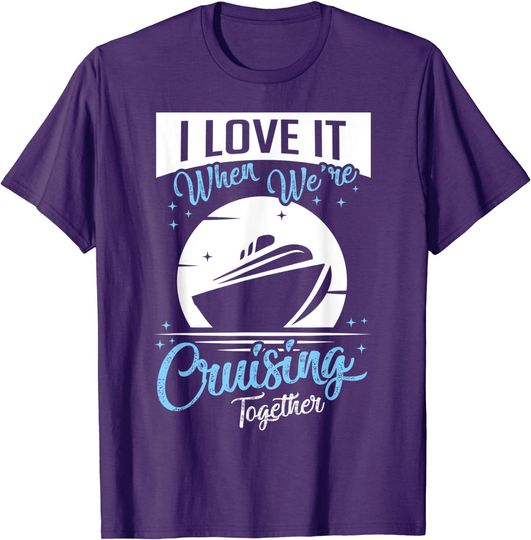 Discover Matching Couple Shirt Cruising Vacation Cruise Ship T-Shirt