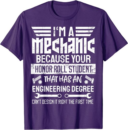 Discover Mechanic Fun Shirt Gift For Car Mechanics And DIY Handyman T-Shirt