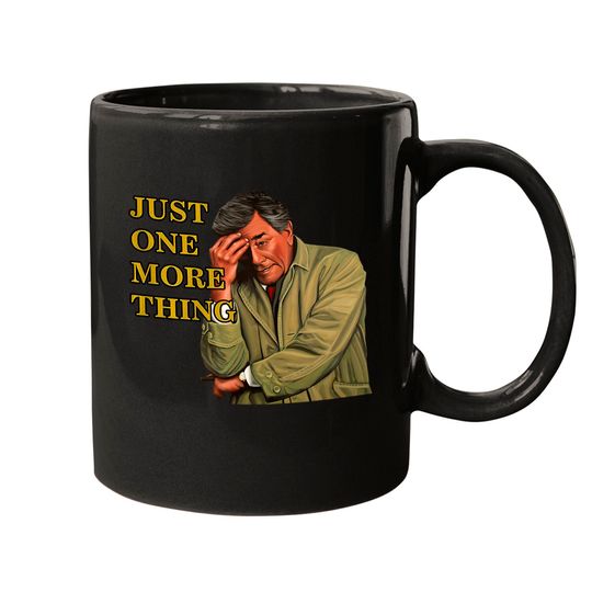 Discover Columbo Just One More Thing Detective Coffee  mug