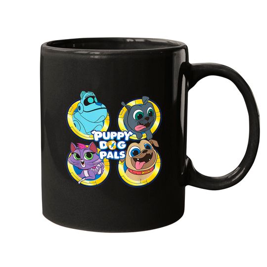 Discover Puppy Dog Pals With Friends Coffee Mug