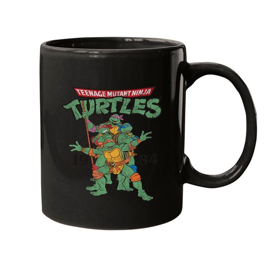 Discover Teenage Mutant Ninja Turtles Classic Circle 1984 Mug-coffee Mug