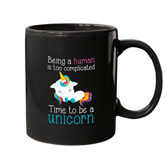 Discover Time To Be A Unicorn Plus Size Coffee Mug