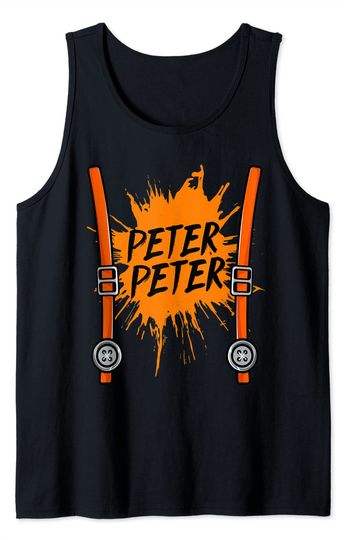 Discover Peter Pumpkin Eater Halloween Tank Top