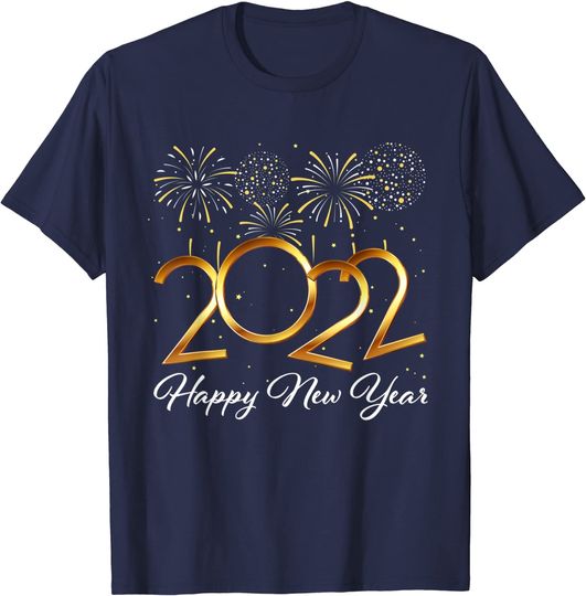 Discover Happy New Year 2022 New Years Eve Party Supplies Men Women T-Shirt