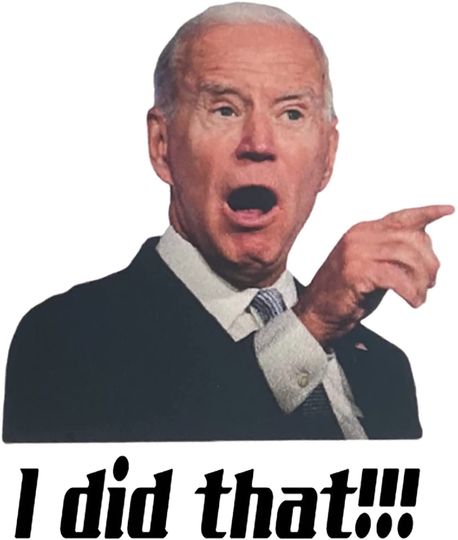 Discover I did That Biden Stickers Gas Pump, That's All Me I Did That Biden Sticker