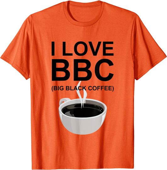Discover Bbc T-shirt I Love BBC Word Game Gift Gag