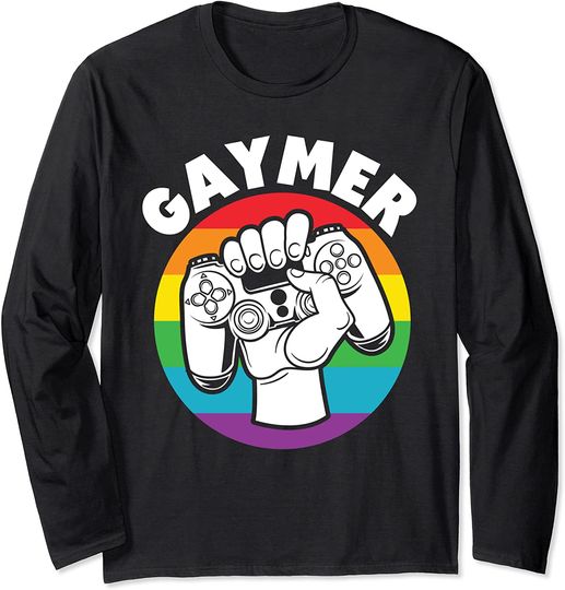 Discover gaymer gay gambler boyfriend men love Long Sleeve