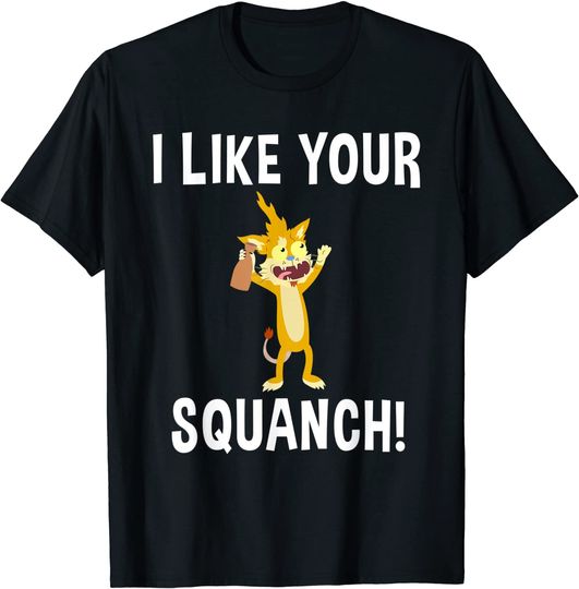 Discover Rick and Morty - I Like Your Squanch! T-shirt