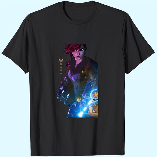 Discover Arcane Vi League Of Legend T-Shirts