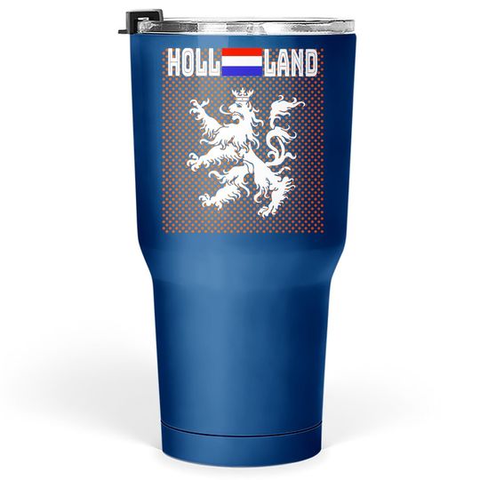 Discover Euro 2021  tumbler 30 Oz Holland Soccer