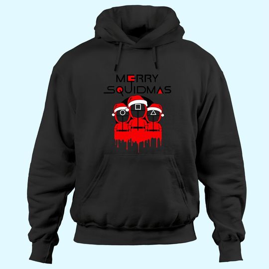 Discover Merry Squidmas Christmas Hoodies