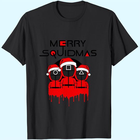 Discover Merry Squidmas Christmas T-Shirts